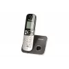 Panasonic KX-TG6811 DECT belaidis telefonas su skambučio ID, juodas