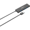 USB 3.2 Gen 1 šakotuvas Emtec T620A 4 prievadai, juodas