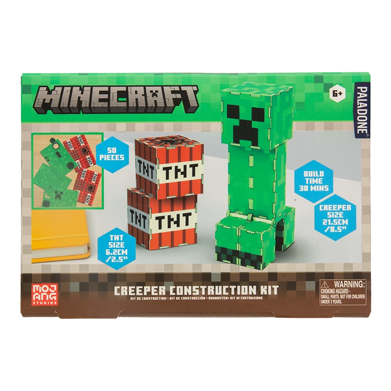 Konstruktorius Paladone Minecraft Creeper – surenkama Creeper figūrėlė