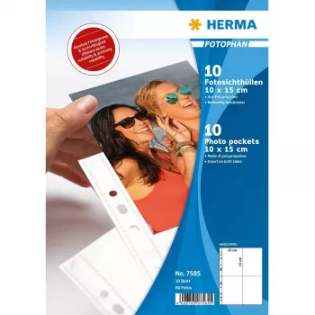 Herma Fotophan 10x15 vert. 10 lapų 7585