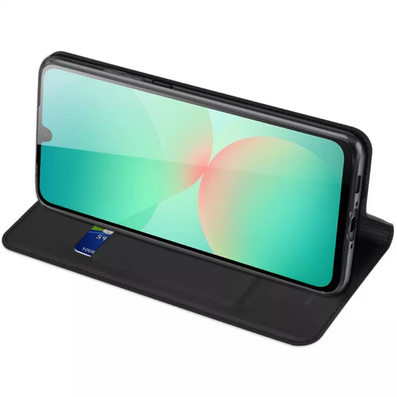 Nevox Vario Series - Samsung Galaxy A26 5G knyginis dėklas juodas