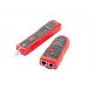 LANBERG NT-0501 tinklo kabelio testeris – RJ-11/RJ-12/RJ-45, iki 250 m, įmontuota baterija, LED indikatoriai, juodas