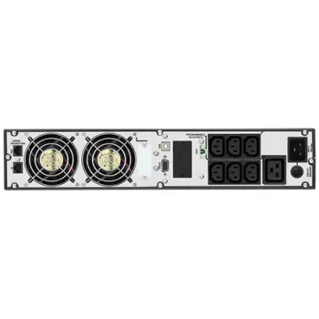 Rack UPS FSP/Fortron CHAMP 3K RACK – 3000 VA, 2400 W, 110–300 V, ±1% baterijos režimu, 4 AC lizdai, USB