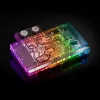 Vandens blokas BitsPower Classic VGA BP-VG3070FE – 125×171,4×28,4 mm, 3 kontaktų RGB, juodas/sidabrinis/permatomas