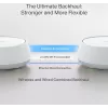 TP-Link Deco BE22 dviejų dalių Wi-Fi 7 tinklo sistema (baltos spalvos)