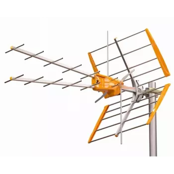Televizinė antena TELEVES V+ MIX DVB-T2 U/V REF.149011 su stiprintuvu
