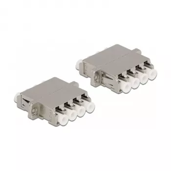 DeLOCK optinis pluošto mova LC Quad motina – LC Quad motina vienmodė