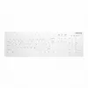 Contour Design Active Key Contour QuickClean medicininė klaviatūra IP68 pilno dydžio belaidė balta DE C8112