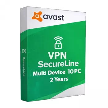 Avast SecureLine VPN | 10 įrenginių | 2 metai | Pasaulinė