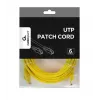 Tinklo kabelis GEMBIRD PP6U-5M/Y – Cat6 U/UTP, RJ-45, 5 m, geltonas