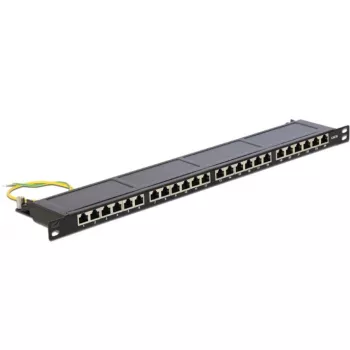Patch panel DeLOCK 43316 0,5U 19 inch 24 prievadų LSA