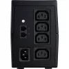BlueWalker PowerWalker VI 650 SH IEC UPS, 650 VA (0,65 kVA), 360 W, 4 lizdai, 7 Ah, USB, 220-240 V, juodas