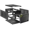 PC korpusas Sharkoon SHARK ZONE C10 Mini-ITX juodas, geltonas