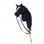 Arklys ant pagaliuko HOPPIHORSE Hobby Horse A4 juoda