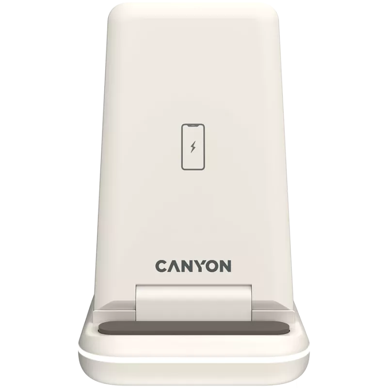 Maitinimo adapteris CANYON WS-304 Cosmic latte, įėjimas 9/12 V, greitas įkrovimas, 0,168 kg
