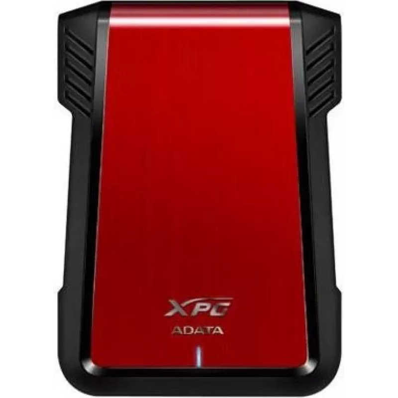 ADATA EX500 išorinis HDD/SSD dėklas Juodas, Raudonas 2,5 colio