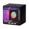 Protingas stalinis šviestuvas Yeelight Cube – įvairiaspalvis, Wi‑Fi/Bluetooth, 2.4 GHz, Bluetooth 5.0, AC 100–240 V, 1.5 m laidas, juodas