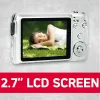Agfa Photo DC8200 Sidabrinis su dėklu ir SD 16 GB kortele