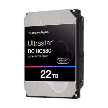 Kietasis diskas Western Digital 22 TB 3,5 colio Serial ATA Ultrastar DC HC580