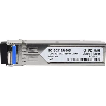 SFP skaidulinis siųstuvas CBO TN-SFP-LXB21-BO 1250 Mbit/s 1550 nm
