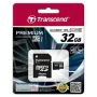 Atminties kortelė MICRO SDHC 32GB SU ADAPTERIU KLASĖ10 TS32GUSDU1 TRANSCEND