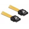 DeLOCK SATA kabelis 82473 0,3 m geltonas