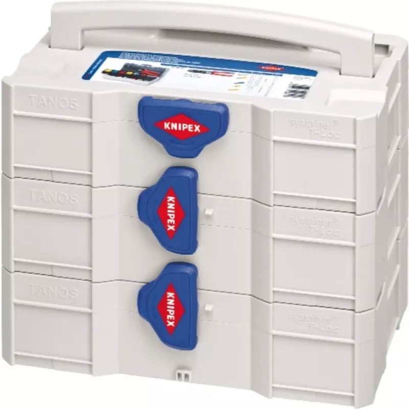 Knipex 97 90 00 LE TANOS MINI-systainer tuščias dėklas įrankiams laikyti