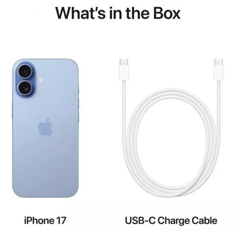 Išmanusis telefonas Apple iPhone 17 6,1 colio 256 GB Mist Blue