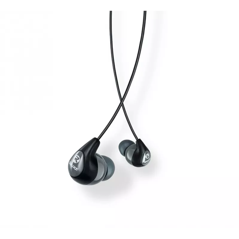 Shure SE112-GR Ausinės Laidinės Į ausį Muzika/Skambučiai Juoda, Pilka