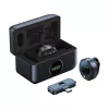 White Shark DSM-06 Tassa Black – belaidis lavaljė mikrofonas su RGB apšvietimu