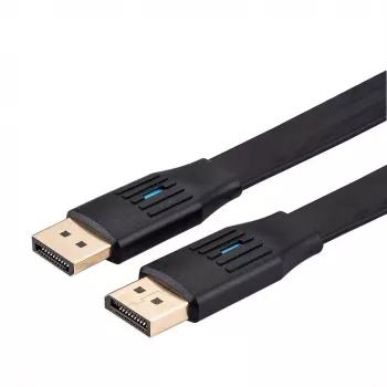 VALUE DisplayPort kabelis v1.4 DP-DP plokščias ST/ST 1m - 11.99.5861