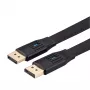 VALUE DisplayPort kabelis v1.4 DP-DP plokščias ST/ST 1m - 11.99.5861