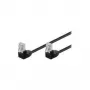Tinklo kabelis Goobay 96078 Juodas 1m Cat5e F/UTP