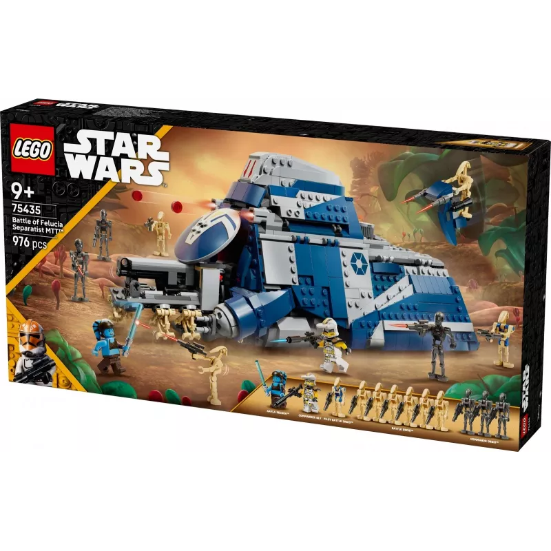 Star Wars 75435 Separatist MTT (daugiafunkcis karių transporteris) iš Felucijos mūšio