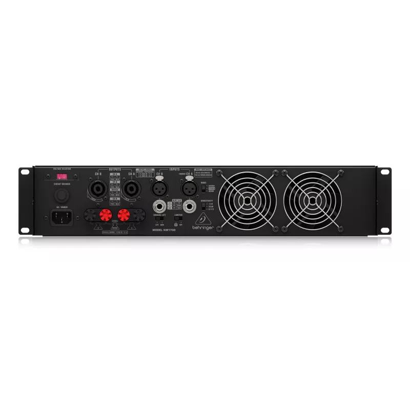 Behringer KM1700 garso stiprintuvas, scena/koncertams, juodas