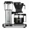 Lašelinis kavos virimo aparatas MOCCAMASTER KBG 741 – 1,25 L talpa, 10 puodelių ąsotis, 1520 W, nerūdijantis plienas/juoda