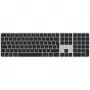 APPLE Magic Keyboard su Touch ID ir skaitmenine klaviatūra, skirtas Mac su Apple siliciu – itališkas – juodi klavišai