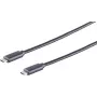 USB-C laidas ShiverPeaks S/CONN 77140-2.0 USB 3.2 Gen 1 2m juodas