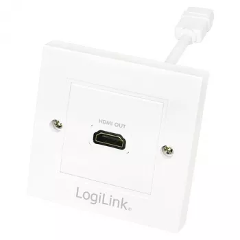 LogiLink AH0014 HDMI laidas, HDMI A tipo (standartinis), baltas