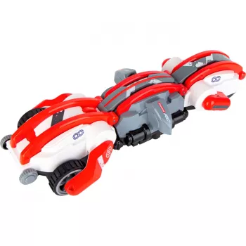 Radijo bangomis valdomas automobilis CARRERA FoldNRoll Racer 2.4 GHz – sulankstomas lenktyninis modelis