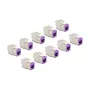 DeLOCK keystone modulis 88121 Plokščias Violetinis RJ-45 10 vnt.