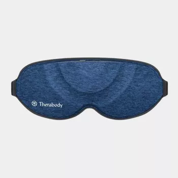 Therabody SleepMask masažuoklis veidui juoda, mėlyna