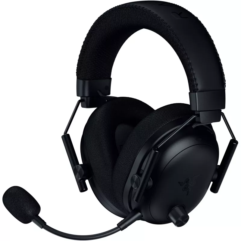Razer BlackShark V3 Pro belaidės ausinės žaidimams, juodos, ANC, 2,4 GHz dongle, Bluetooth, USB, 3,5 mm lizdas