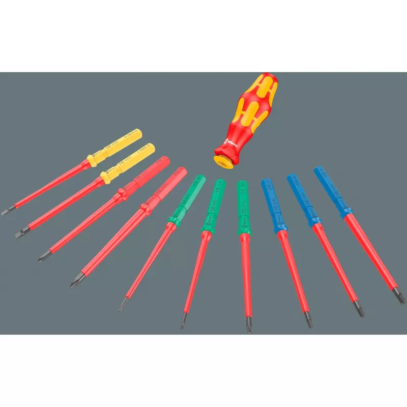 Atsuktuvų rinkinys Wera 05006617001 6 dalių su ergonomiškomis rankenomis