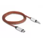 USB laidas DeLOCK 81288 Oranžinis Sidabrinis