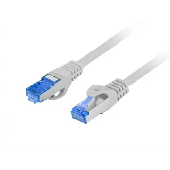 LANBERG tinklo kabelis RJ-45 į RJ-45 S/FTP PCF6A-10CC-0050-S, 0,5 m, CCA laidininkas, 500 MHz, LSZH, pilka