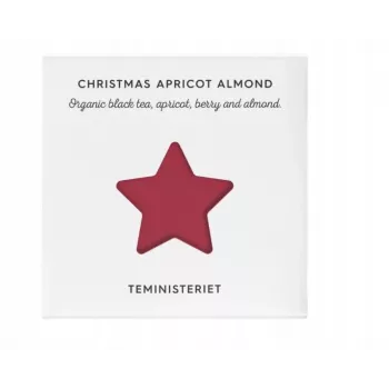 Teministeriet Christmas Apricot Almond birių lapų juodoji arbata, 100 g
