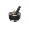 Grūstuvas GEFU 35300 juodas granitas nerūdijantis plienas 14 cm