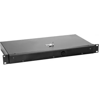 Stalčius į 19 inch stelažą Omnitronic KE-1 1U su užraktu
