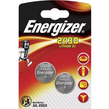 Energizer CR2430 - Ličio monetinė baterija - CR2430 - lizdinė pakuotė (637991)
